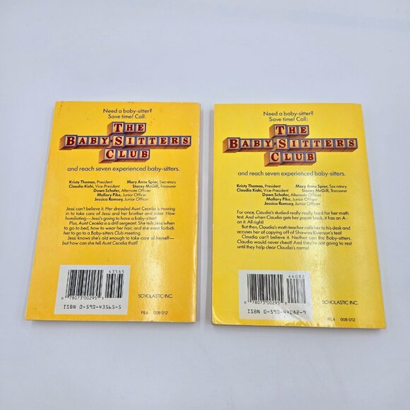 The Babysitters Club Books Lot Of 6 #21, 23, 36, 40, 47, 54 Read - Picture 11 of 16